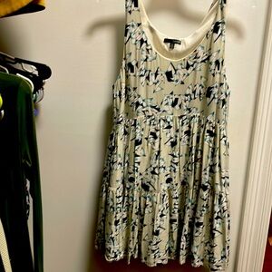 Short multi colored dress. No zipper. Pull over.